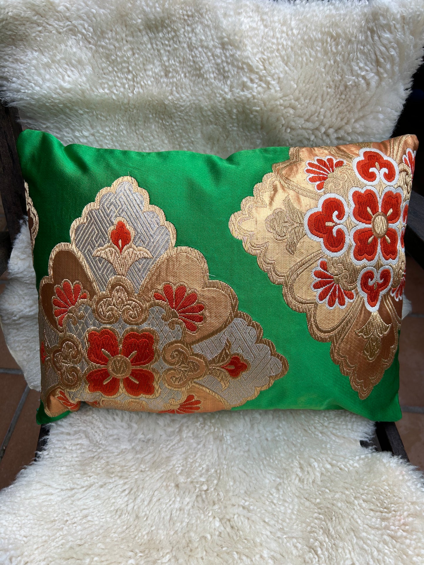 Cushion Obi green